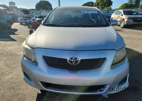 2009 Toyota Corolla Base from USA, damaged, VIN JTDBL40E19J007226